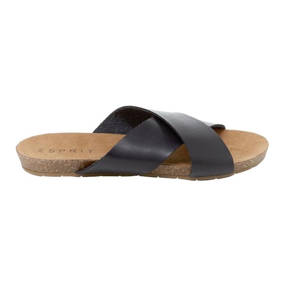 Cute Comfy Esprit Bounty Sandal - Brand New Size 6 - Color Black - Picture 3 of 4